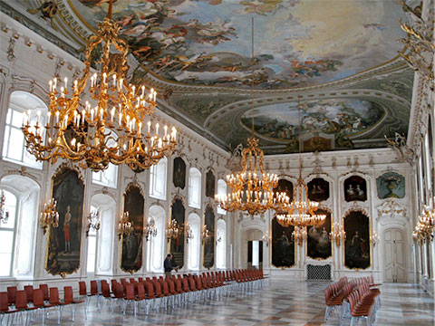 Festsaal der Hofburg zu Innsbruck 
